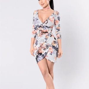 Fashion Nova - Take It Slow Dress - Lavender - Large